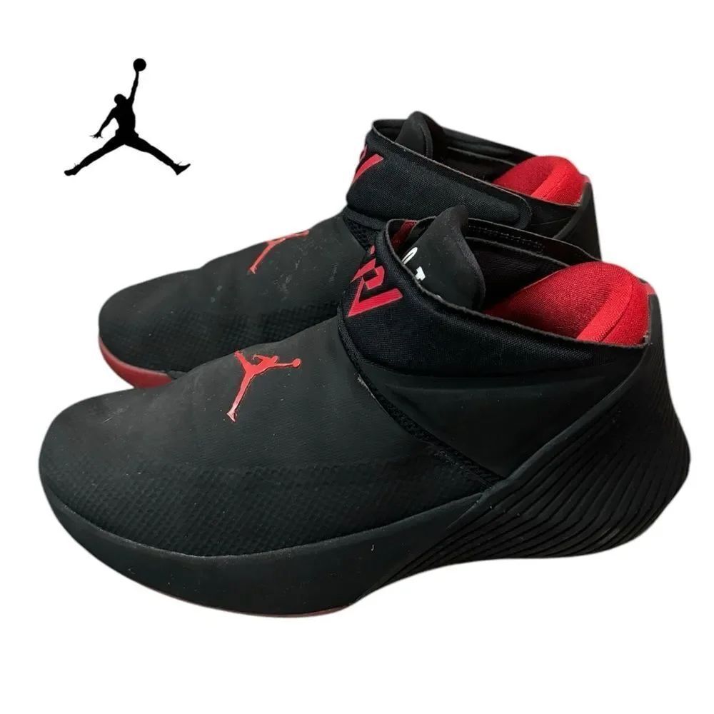 Jordan Nike Why Not Zer0.1 Bred Black Red Basketball Men's Sneakers 10